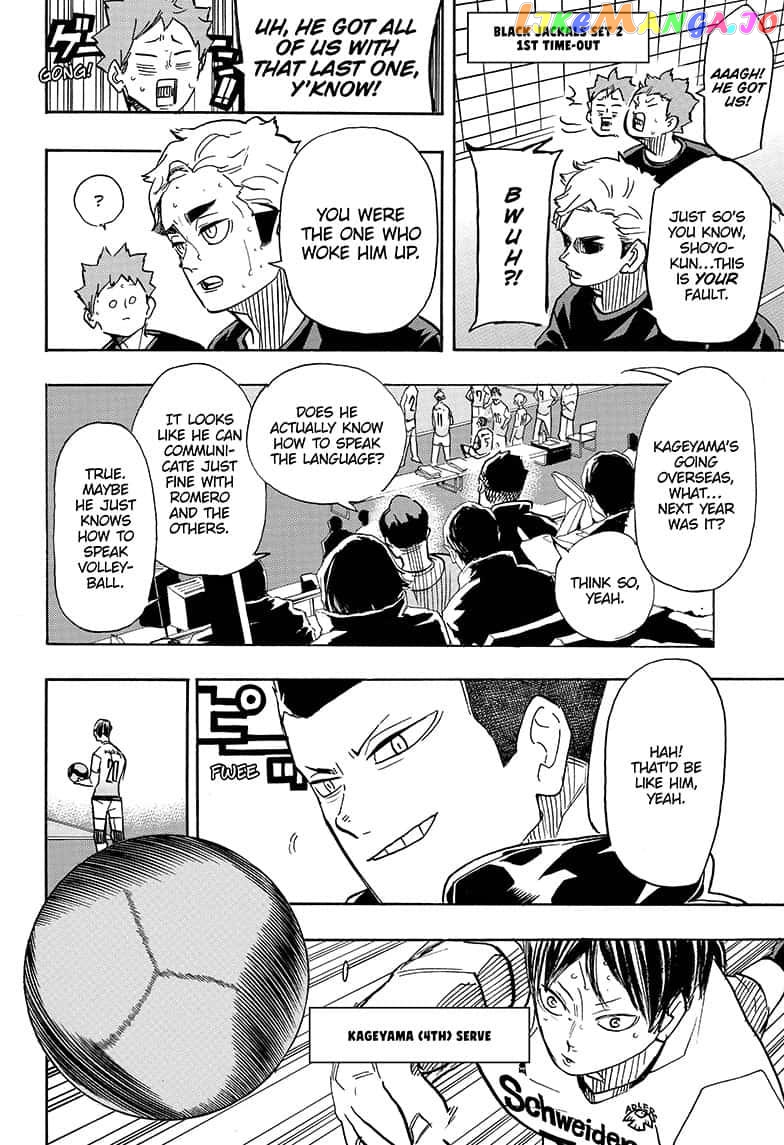 Haikyuu!!, Chapter 389 image 02